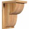 Ekena Millwork Crestline Rough Sawn Corbel w/Backplate, Western Red Cedar, 8"W x 10"D x 14"H COR08X10X14CRE01RWR - alternate 1